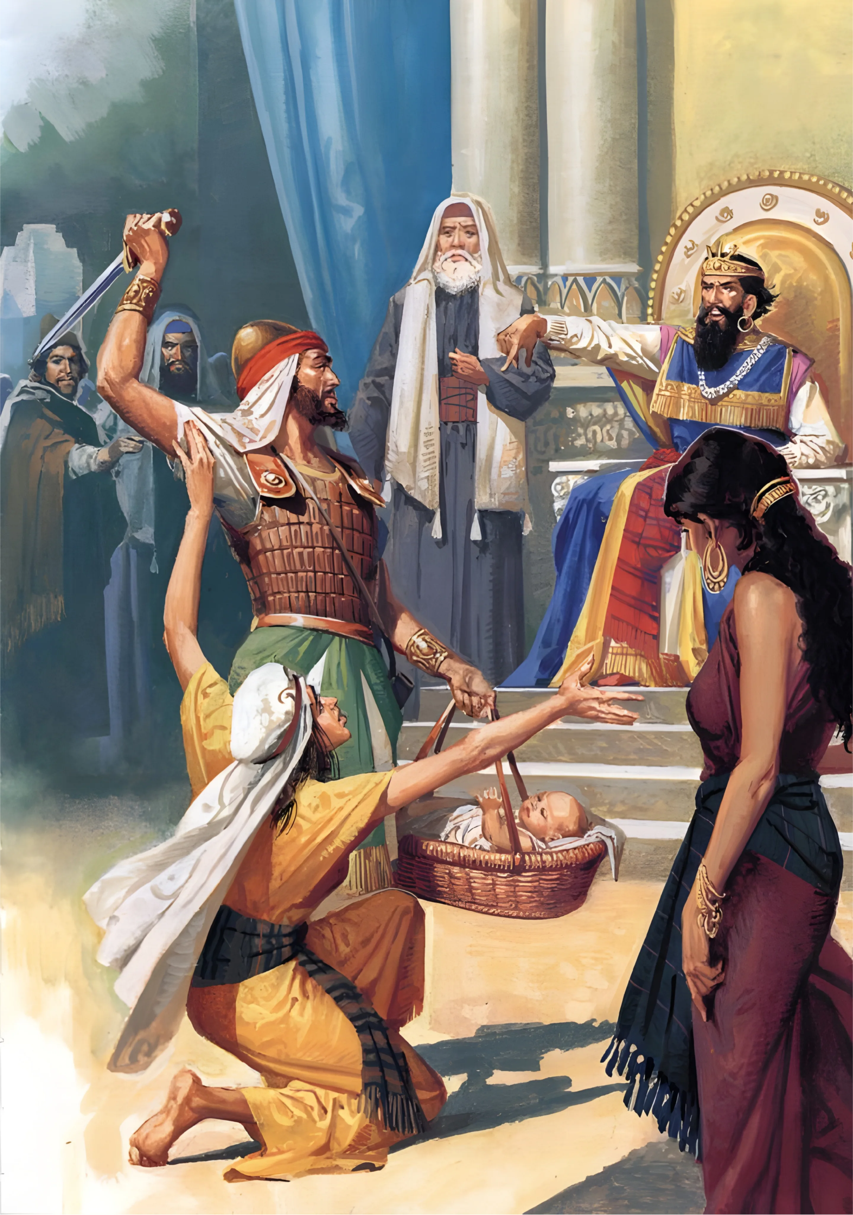 صورة تعبيرية لسفر الملوك الأول